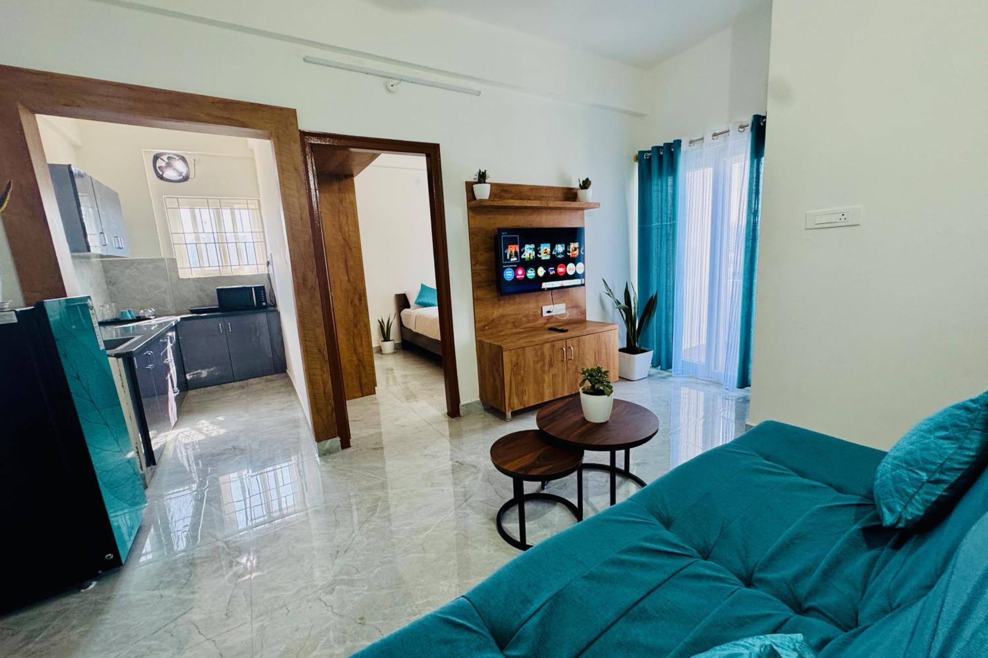 Truelife Whitefield - Premium 1 Bhk Apartments - Prime Location - Easy Access To Main Rd - Metro - Itpl - Fast Wifi - Kitchen - Smart Tv - Power Backup - Park - Garden Views Μπανγκαλόρ Εξωτερικό φωτογραφία
