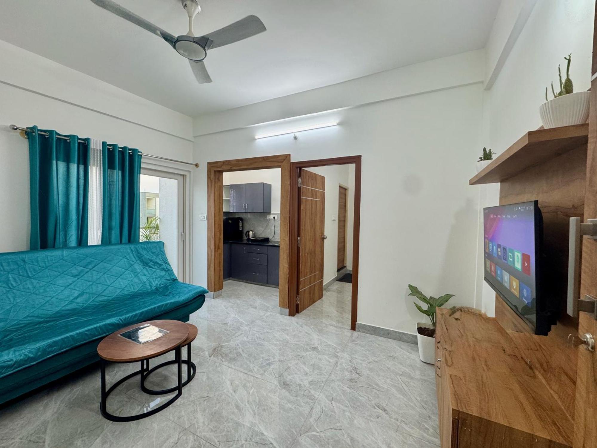 Truelife Whitefield - Premium 1 Bhk Apartments - Prime Location - Easy Access To Main Rd - Metro - Itpl - Fast Wifi - Kitchen - Smart Tv - Power Backup - Park - Garden Views Μπανγκαλόρ Εξωτερικό φωτογραφία