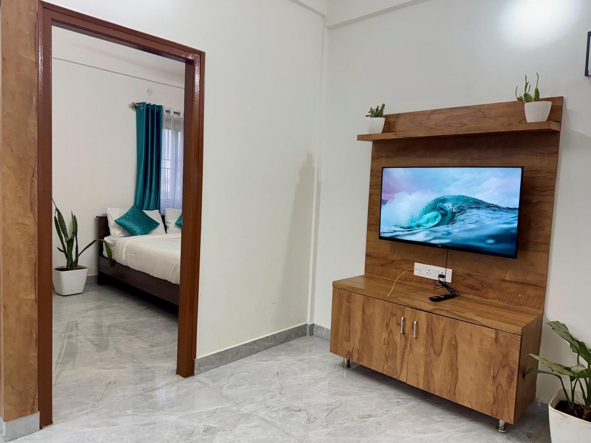 Truelife Whitefield - Premium 1 Bhk Apartments - Prime Location - Easy Access To Main Rd - Metro - Itpl - Fast Wifi - Kitchen - Smart Tv - Power Backup - Park - Garden Views Μπανγκαλόρ Εξωτερικό φωτογραφία
